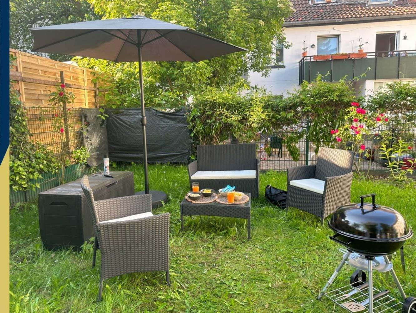 Cozy Apartment With Garden In Gelsenkirchen Eksteriør bilde